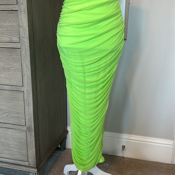 Asos Womens Neon Backless Dress - Picture 4 of 11